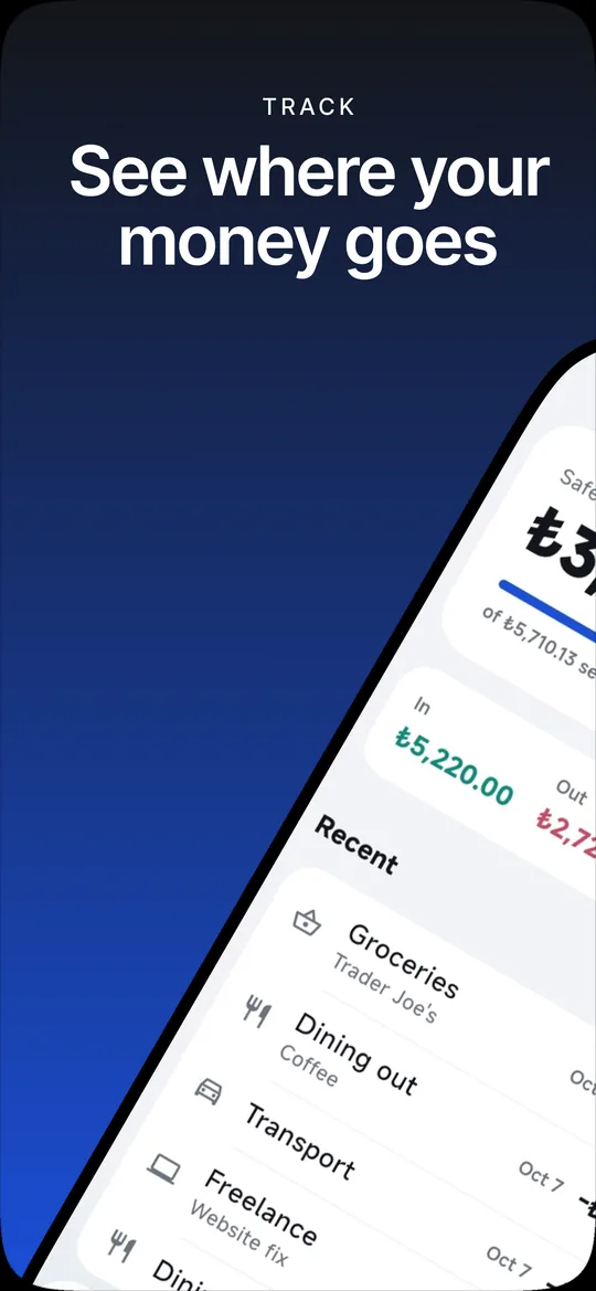 Jarly: see where your money goes